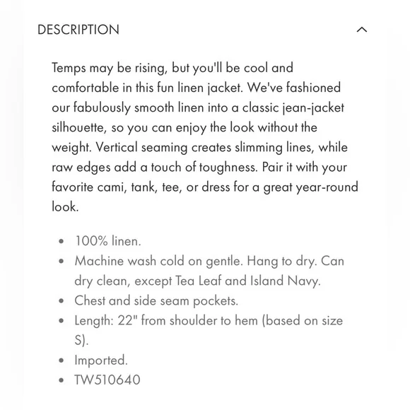 Tommy Bahama Two Palms Raw-Edge Linen Jacket - Picture 2 of 7